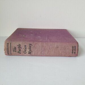 Book Purple Onion Mystery H Ashbrook First Edition Spike Tracy 7 HC no DJ 1941